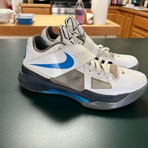 KD 4 “White Photo Blue” - Size 8.5